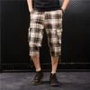 Summer Casual Plaid Multi-Pocket Men's Short Pants -Active Vogue P 20230527193020656 928