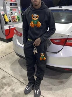 Fall Cartoon Printed Men's Hooded 2pc Pants Sets -Active Vogue P 20230722173728645 848