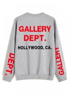 Gray Men's Round Neck Casual Sweater -Active Vogue P 20230728110757863 329