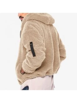 Fall Velvet Warm Hooded Jacket Coat -Active Vogue P 20230814182518005 317