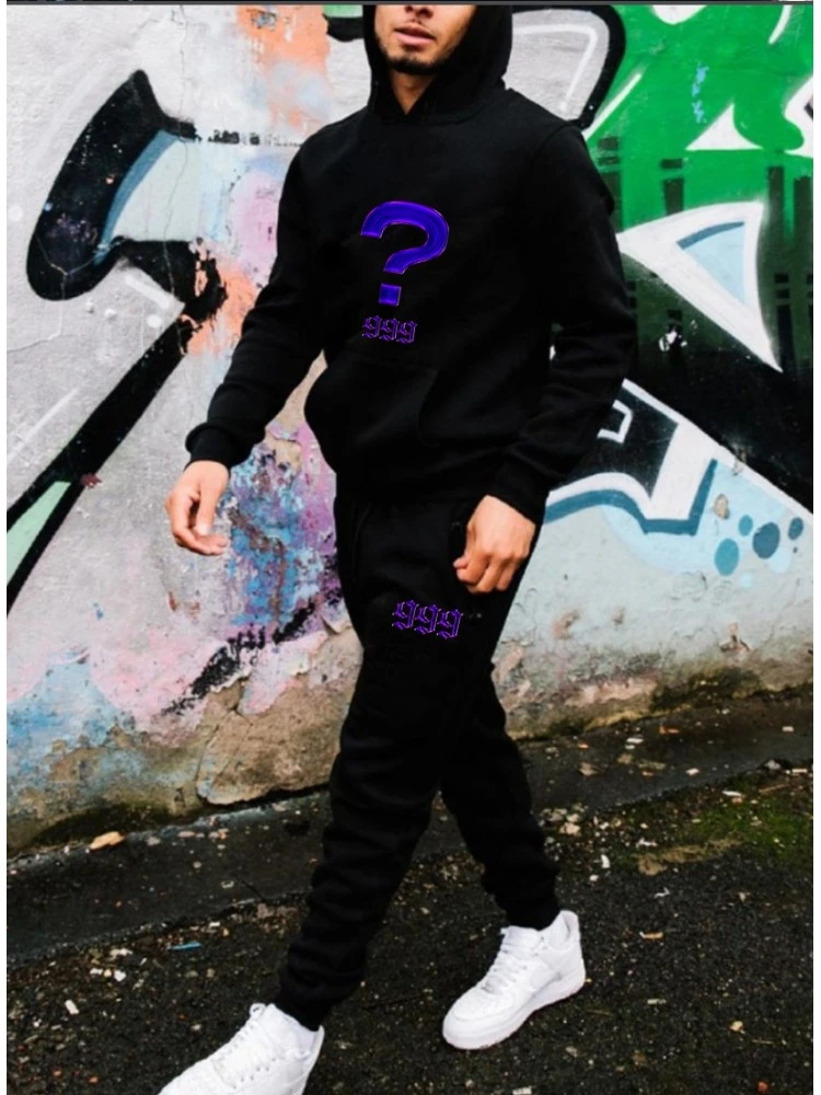 Printed Velvet Kangaroo Pocket Hoodies Trouser Sets 3 Printed Velvet Kangaroo Pocket Hoodies Trouser Sets