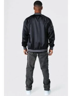 Colorblock Denim Loose Jeans