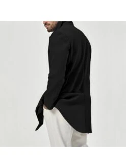 Solid Color Long Sleeve Blazers Coats -Active Vogue P 20231204173144839 238