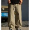 Drawstring Cargo Loose Long Pant 2 Drawstring Cargo Loose Long Pant -Active Vogue P 20231213102819759 592