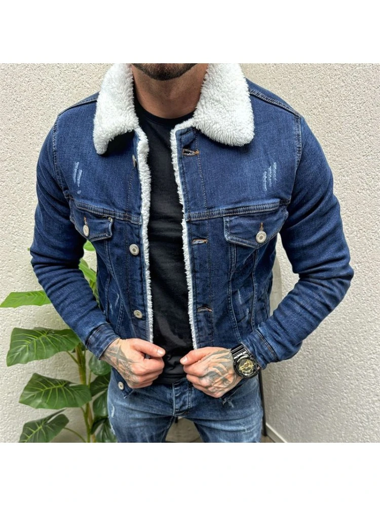 Patchwork Long Sleeve Cargo Denim Jackets 3 Patchwork Long Sleeve Cargo Denim Jackets