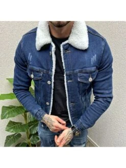 Patchwork Long Sleeve Cargo Denim Jackets 9 Patchwork Long Sleeve Cargo Denim Jackets -Active Vogue P 20240110115414800 110