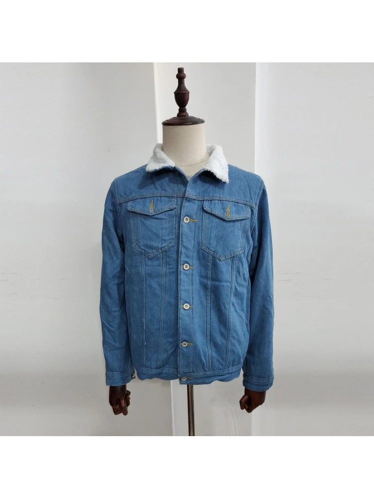 Patchwork Long Sleeve Cargo Denim Jackets 6 Patchwork Long Sleeve Cargo Denim Jackets - Image 4
