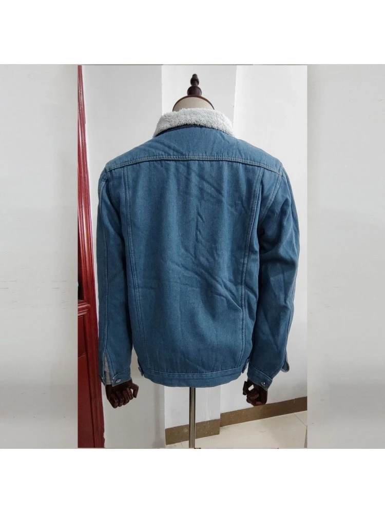 Patchwork Long Sleeve Cargo Denim Jackets 7 Patchwork Long Sleeve Cargo Denim Jackets - Image 5