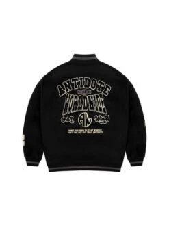Embroidery Long Sleeve Loose Men's Short Coats -Active Vogue P 20240521112511776 596
