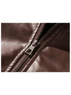 Solid Color PU Cardigan Jackets 8 Solid Color PU Cardigan Jackets -Active Vogue P 20240603170005405 577