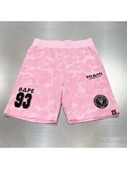 Colorblock Cotton Mid-rise Short Pants