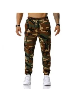 Camouflage Mid-rise Straight Long Cropped -Active Vogue P 20240603175042112 103