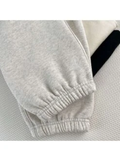 Tie-wrap Mid-rise Loose Long Pant