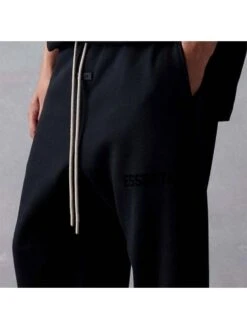 Tie-wrap Cotton Loose Long Pant