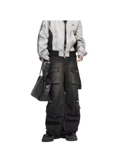 Solid Color Mid-rise Loose Jeans 17 Solid Color Mid-rise Loose Jeans -Active Vogue P 20240605172816505 489