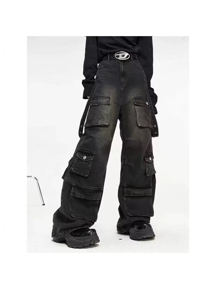 Solid Color Mid-rise Loose Jeans 8 Solid Color Mid-rise Loose Jeans - Image 6