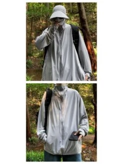 Badge Turtleneck Oversized Long Coats -Active Vogue P 20240605174005533 695