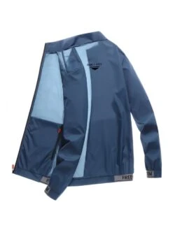 Men's Zipper Jacket For Sun Protection