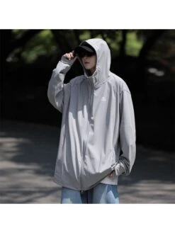 Solid Color Turtleneck Loose Long Coats -Active Vogue P 20240605192804123 543