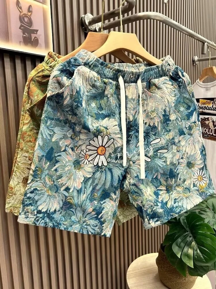 Colorblock Patchwork Sporty Short Pants 4 Colorblock Patchwork Sporty Short Pants - Image 2