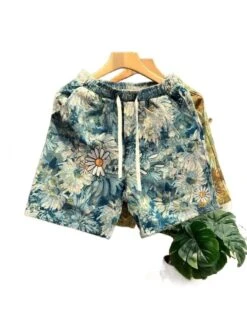 Colorblock Patchwork Sporty Short Pants 14 Colorblock Patchwork Sporty Short Pants -Active Vogue P 20240606105607026 919