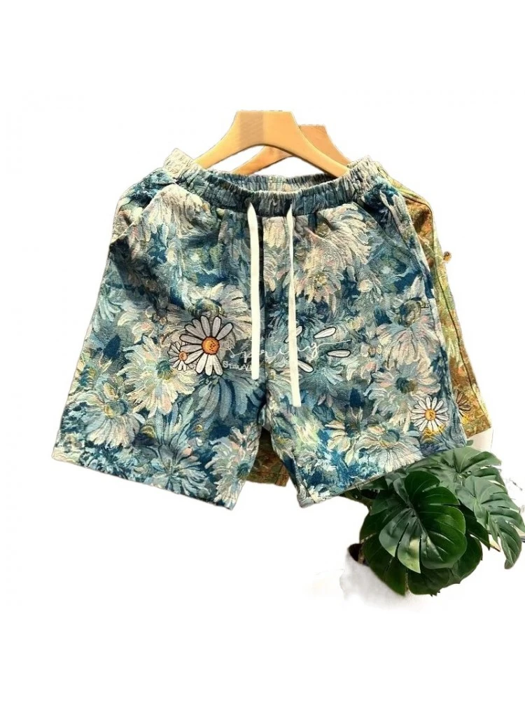 Colorblock Patchwork Sporty Short Pants 6 Colorblock Patchwork Sporty Short Pants - Image 4