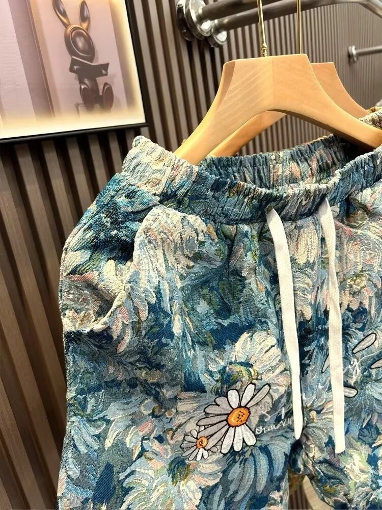 Colorblock Patchwork Sporty Short Pants 7 Colorblock Patchwork Sporty Short Pants - Image 5