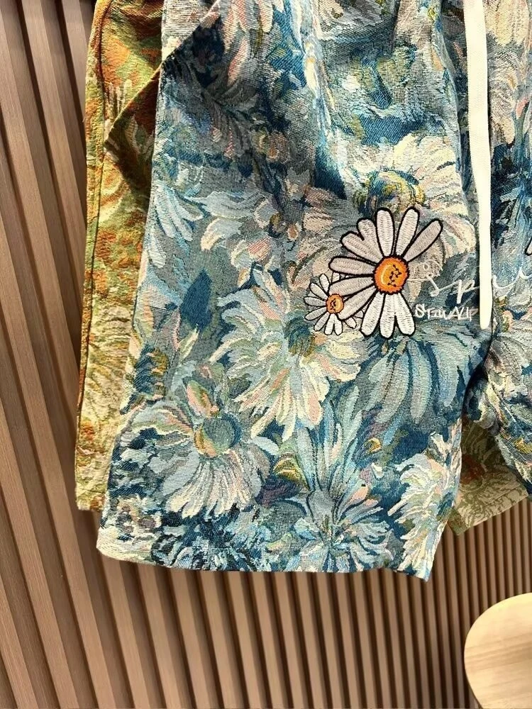 Colorblock Patchwork Sporty Short Pants 10 Colorblock Patchwork Sporty Short Pants - Image 8