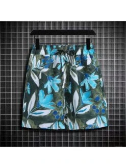 Disty Floral Printing Short Sleeve Loose Short Sets -Active Vogue P 20240606163226794 707