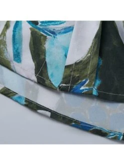 Disty Floral Printing Short Sleeve Loose Short Sets -Active Vogue P 20240606163229205 852