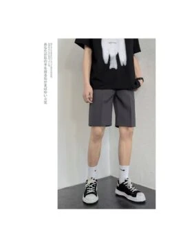 Badge Mid-rise Slim Short Pants -Active Vogue P 20240607152043497 928