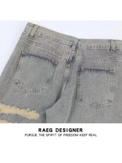 Embroidery Wear Out Straight Denim Jeans 9 Embroidery Wear Out Straight Denim Jeans -Active Vogue P 20240608165623313 141