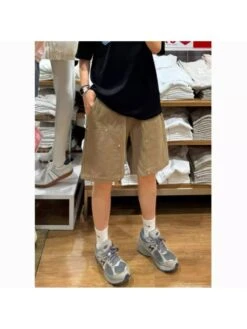 Rivet Cotton Mid-rise Short Pants 9 Rivet Cotton Mid-rise Short Pants -Active Vogue P 20240617142411445 363