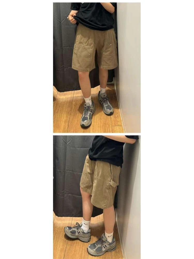 Rivet Cotton Mid-rise Short Pants 6 Rivet Cotton Mid-rise Short Pants - Image 4