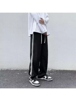 Striped High Rise Straight Long Pant 11 Striped High Rise Straight Long Pant -Active Vogue P 20240619121228689 988