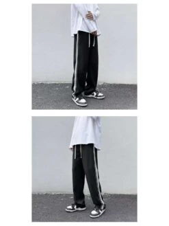 Striped High Rise Straight Long Pant 13 Striped High Rise Straight Long Pant -Active Vogue P 20240619121230045 886