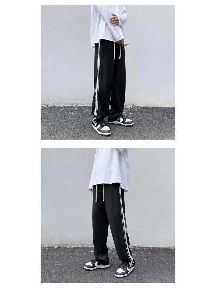 Striped High Rise Straight Long Pant 7 Striped High Rise Straight Long Pant - Image 5