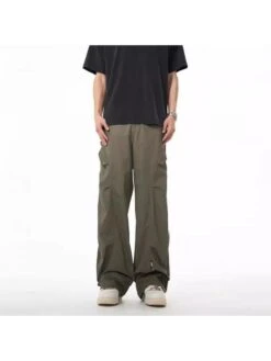 Irregular Mid-rise Straight Long Pant -Active Vogue P 20240620120435211 652