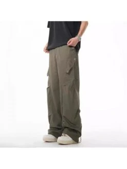 Irregular Mid-rise Straight Long Pant -Active Vogue P 20240620120436200 805