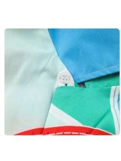 Letter Pattern Abstract Printing Leisure Shirt & Shorts Set 17 Letter Pattern Abstract Printing Leisure Shirt & Shorts Set -Active Vogue P 20240621155231002 241