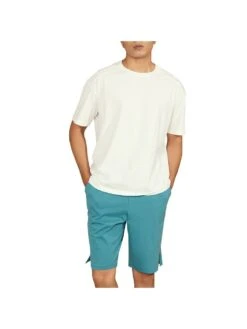 Crewneck Short Sleeve Cotton Short Sets