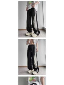 Striped Cotton Mid-rise Long Pant -Active Vogue P 20240622160403595 416
