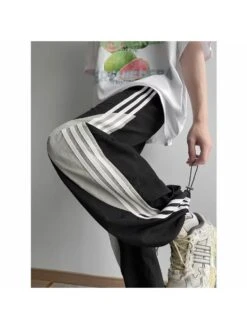 Striped Cotton Mid-rise Long Pant -Active Vogue P 20240622160404817 197