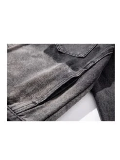 Badge Letter Men's Denim Short Coats 29 Badge Letter Men's Denim Short Coats -Active Vogue P 20240625102008099 359