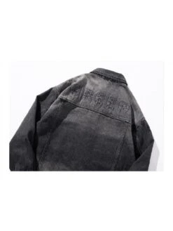 Badge Letter Men's Denim Short Coats 31 Badge Letter Men's Denim Short Coats -Active Vogue P 20240625102008708 626